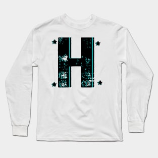 AlphaT H Dynamic Printed Design Long Sleeve T-Shirt